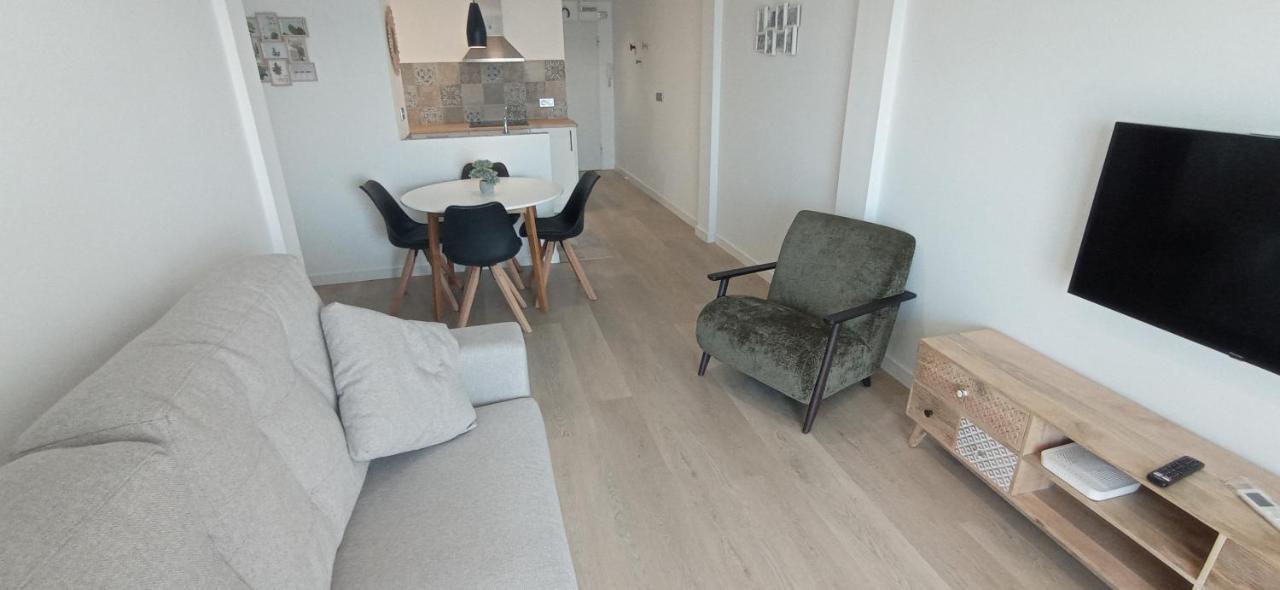 Apartamento L'Espigo De Saoret Primera Linea Playa Centro Soleado Y Recien Renovado Villajoyosa Eksteriør bilde